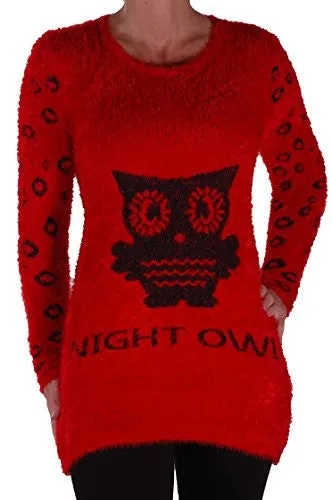 Night Owl Print Jumper