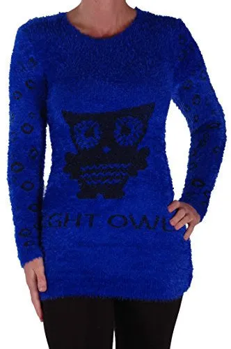 Night Owl Print Jumper