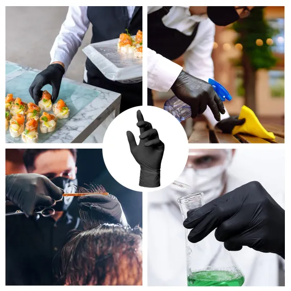 Nitrile Powder Free Gloves (Medium) x10