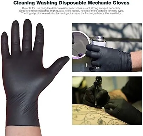 Nitrile Powder Free Gloves (Medium) x10