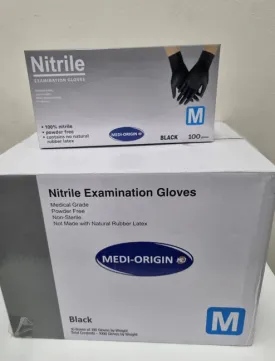 Nitrile Powder Free Gloves (Medium) x10