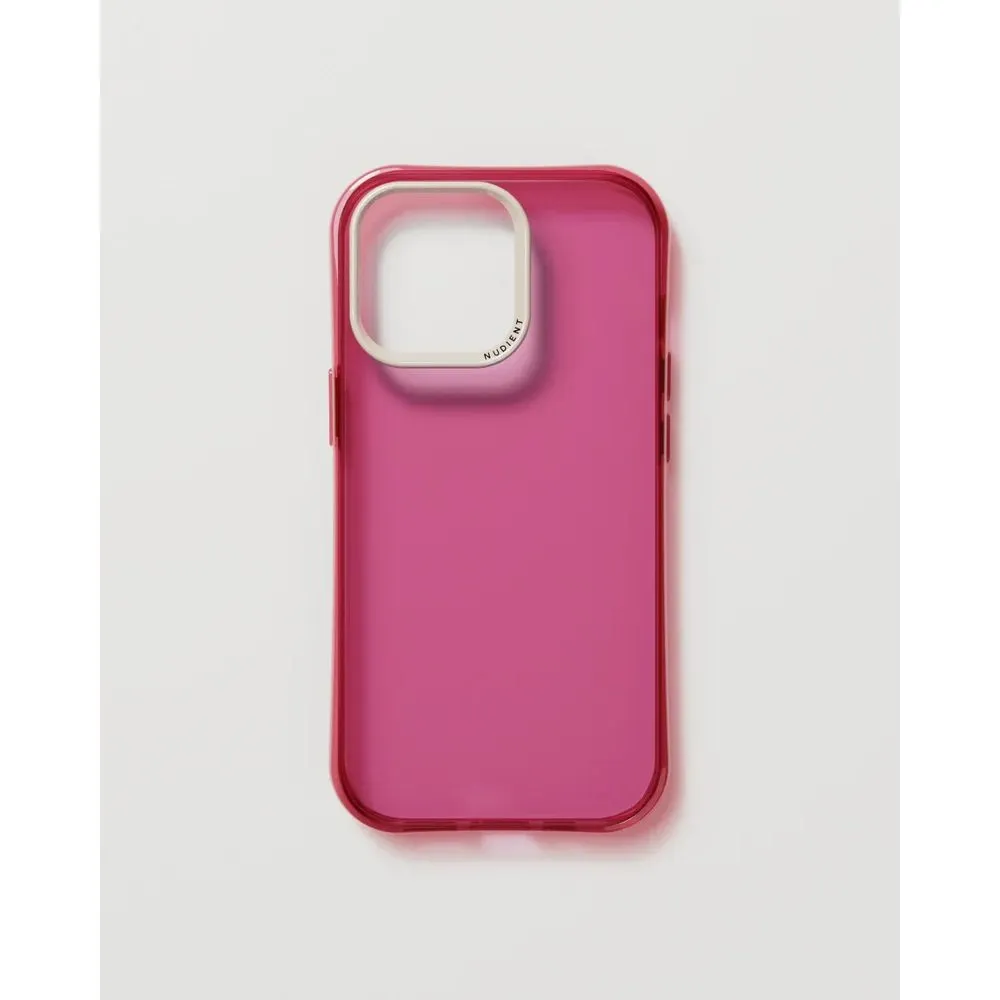 NUDIENT iPhone 13 Pro - Form Case - Clear Pink