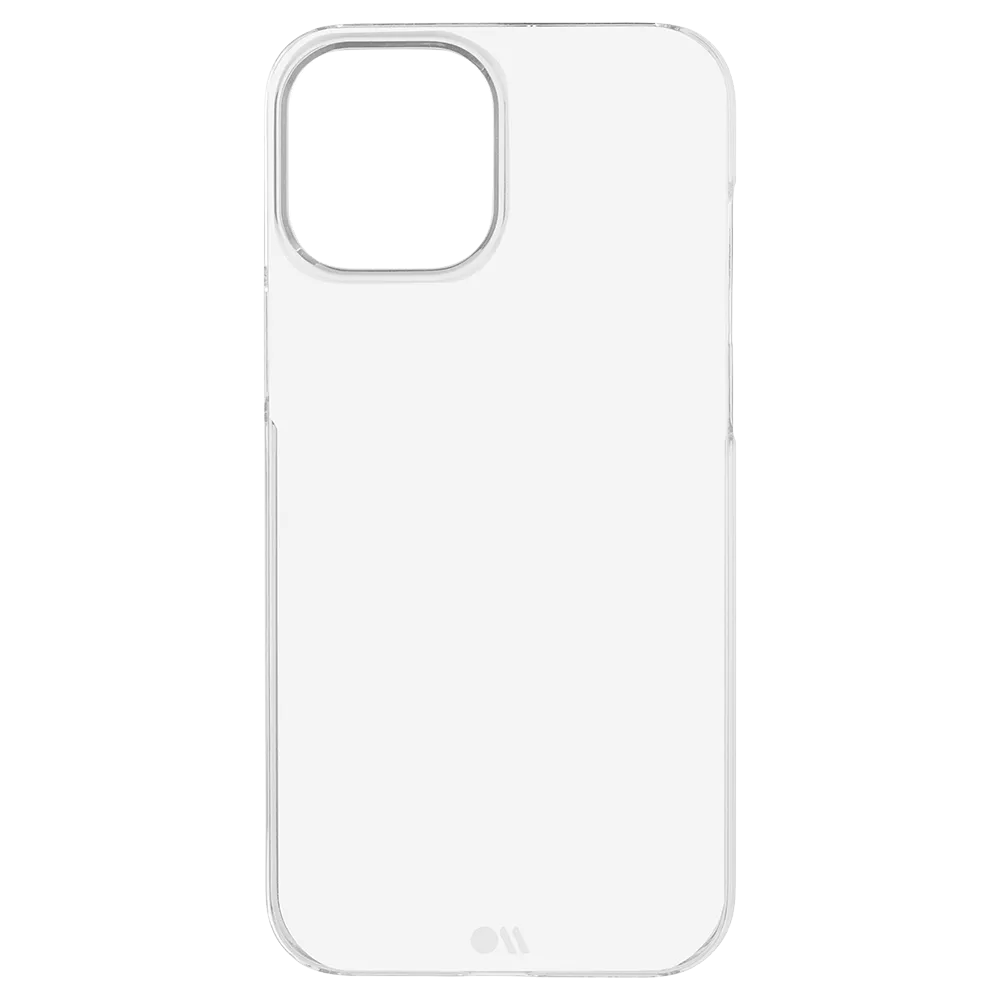 [OPEN BOX] CASE-MATE iPhone 12/12 Pro - Barely There Case - Clear
