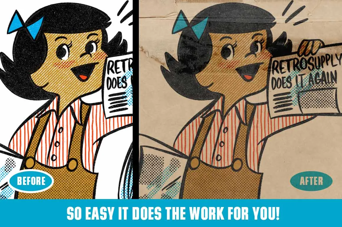 Paper Boy Packaging Paper Textures for Clip Studio Paint