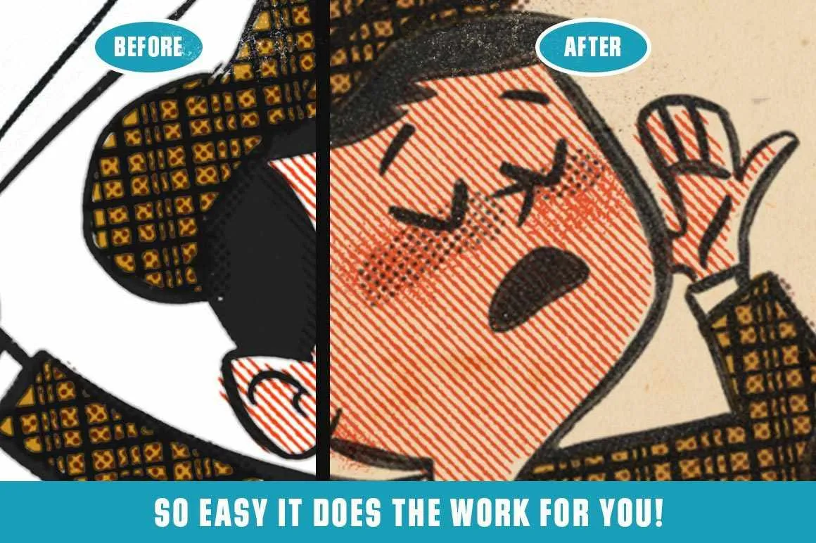 Paper Boy Paper Texture Bundle for Procreate