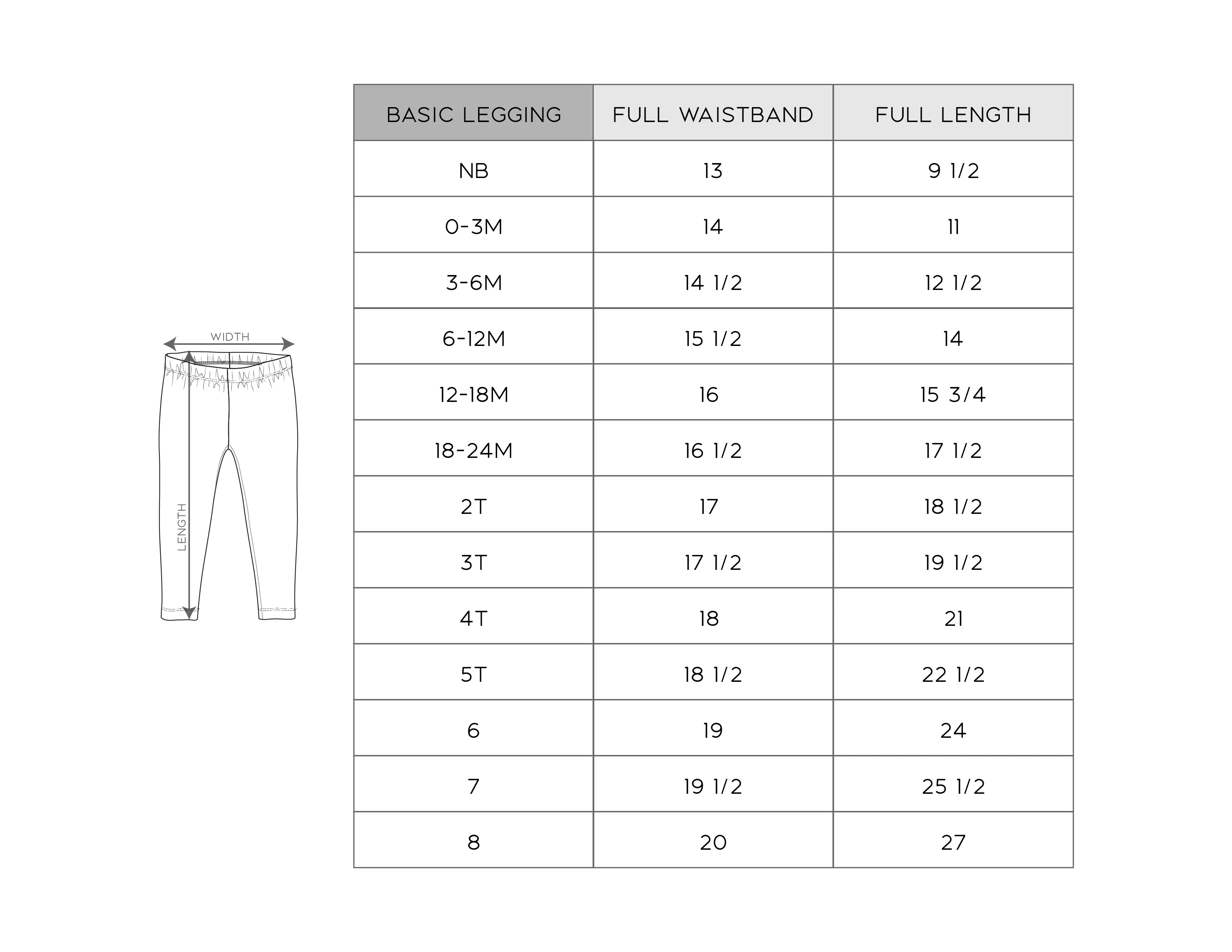 Pine Bamboo Basic Leggings