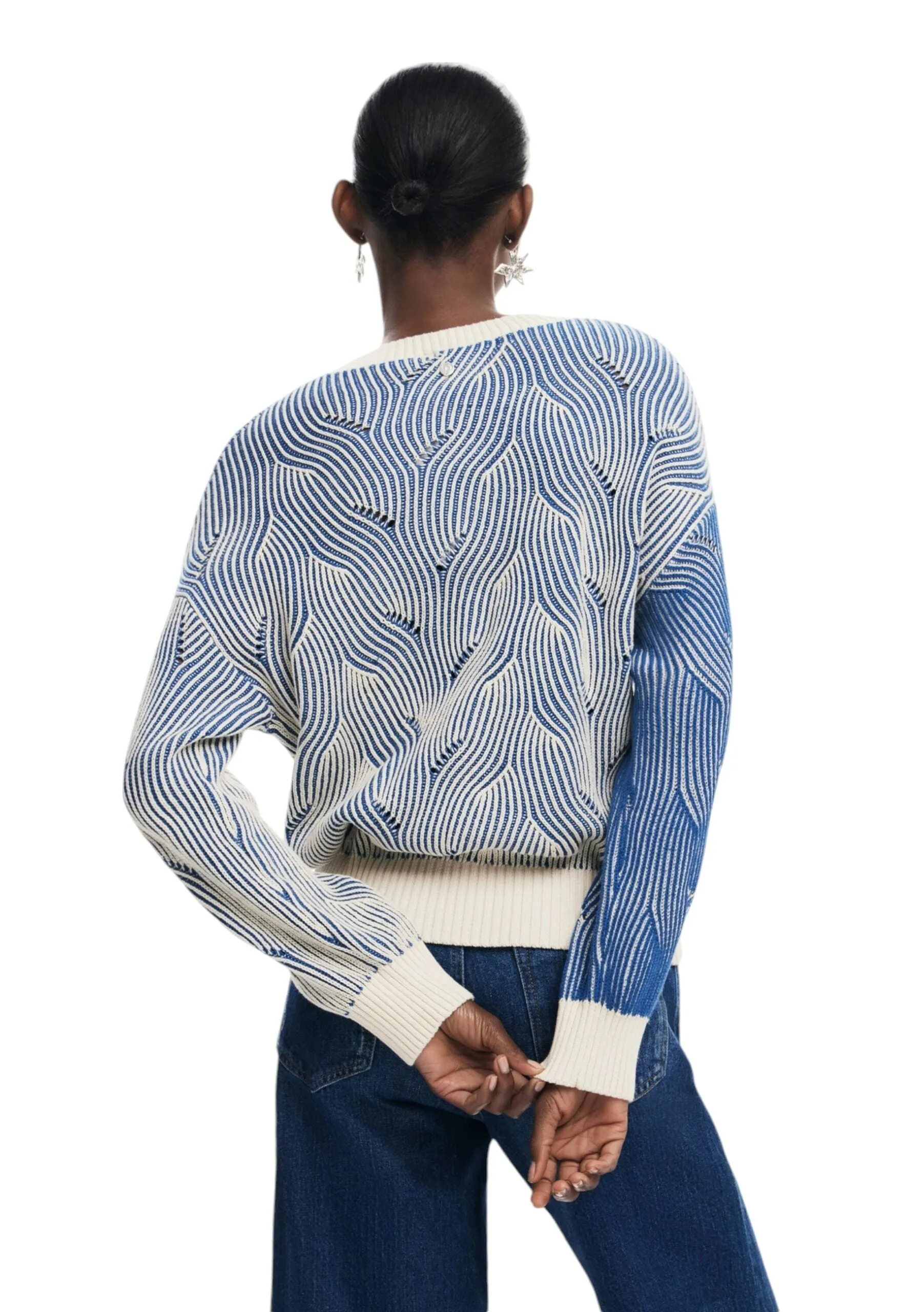 Pullover Desigual jers_ottawa Sky Blue