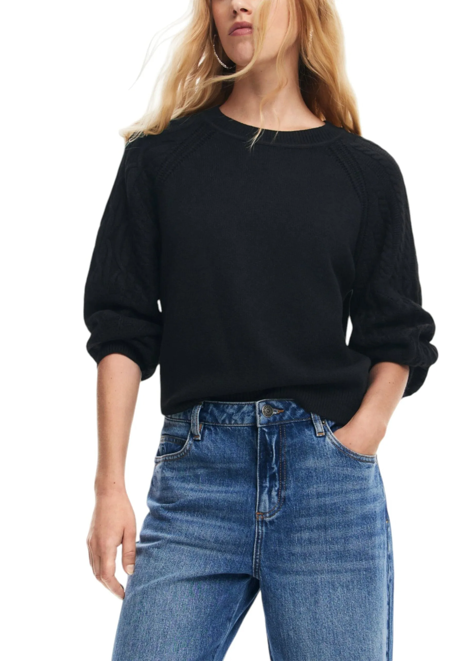 Pullover Desigual jers_regina Black