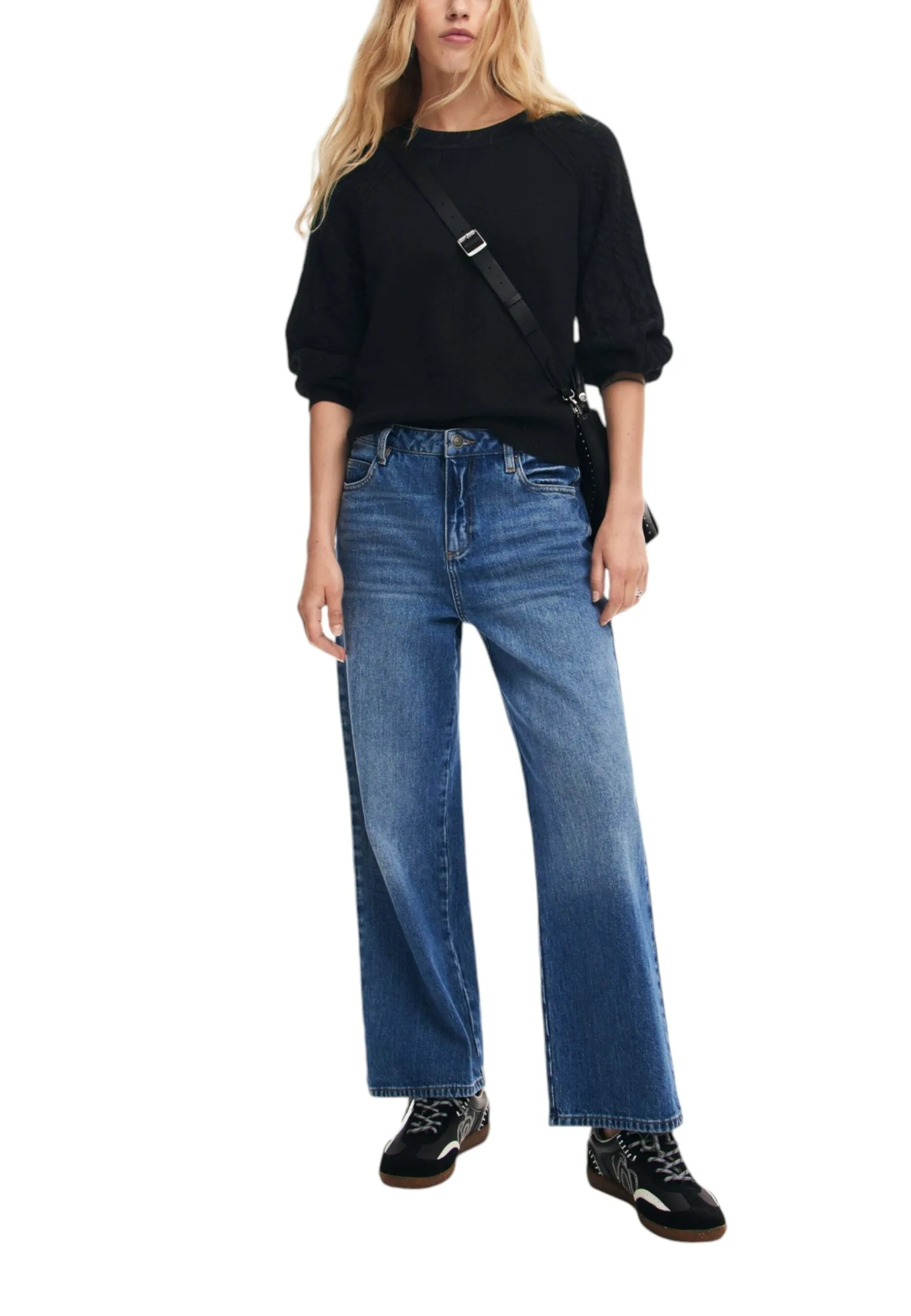 Pullover Desigual jers_regina Black