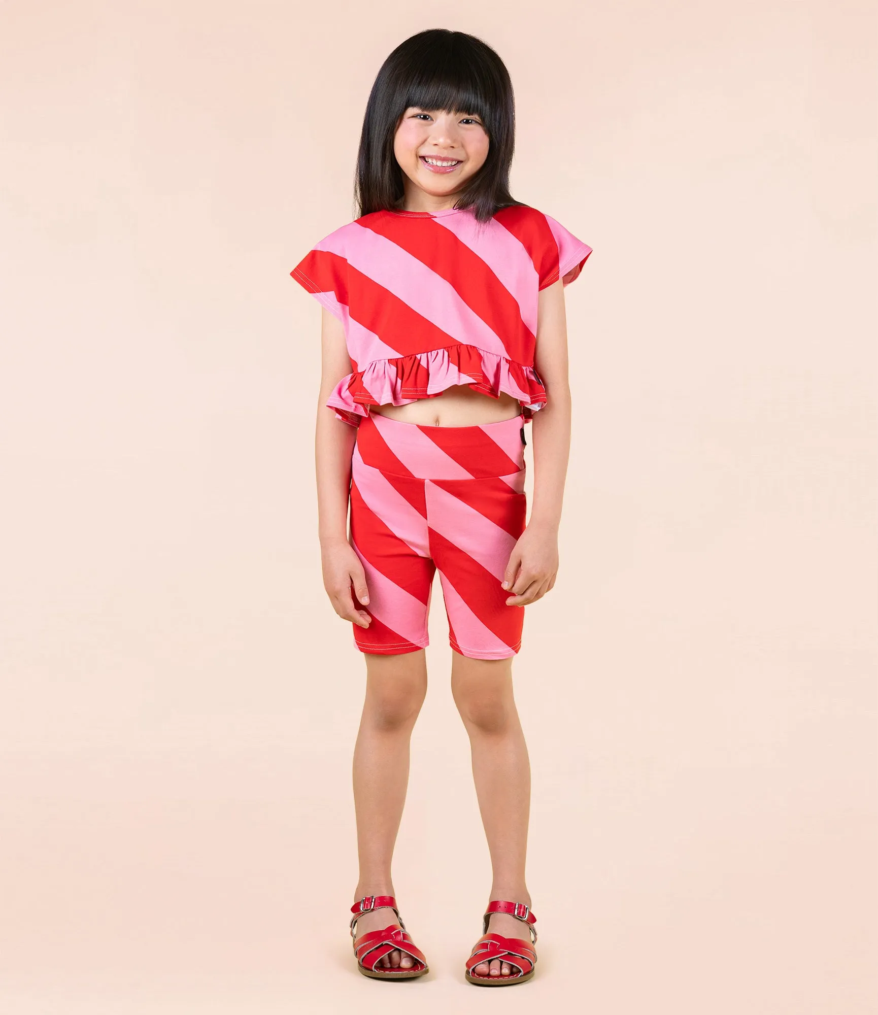 Rock Your Kid Candy Wrap Frill T Shirt