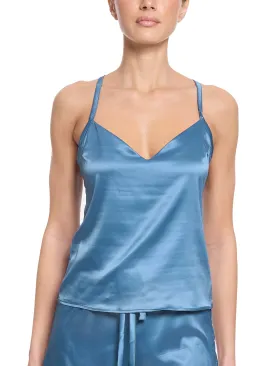Satin Sleep Cami Bath Time Blue Sale