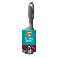 Scotch-Brite™ Pet Hair Pickup Lint Roller 839RS-70, 4 in x 36.2 ft (10.1 cm x 11.0 m), 6/1