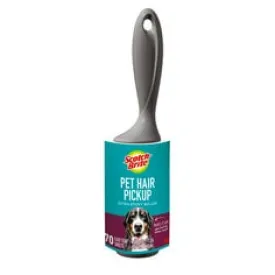 Scotch-Brite™ Pet Hair Pickup Lint Roller 839RS-70, 4 in x 36.2 ft (10.1 cm x 11.0 m), 6/1