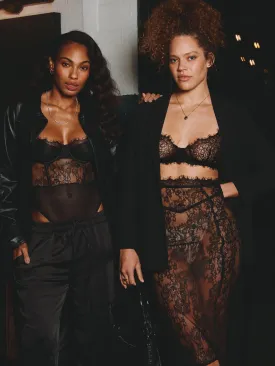 Sheer Seduction Bodysuit Black Sale