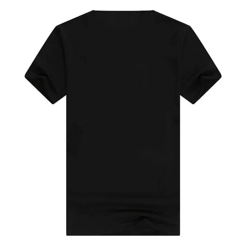 Skull Dagger Rose Cotton T-shirt