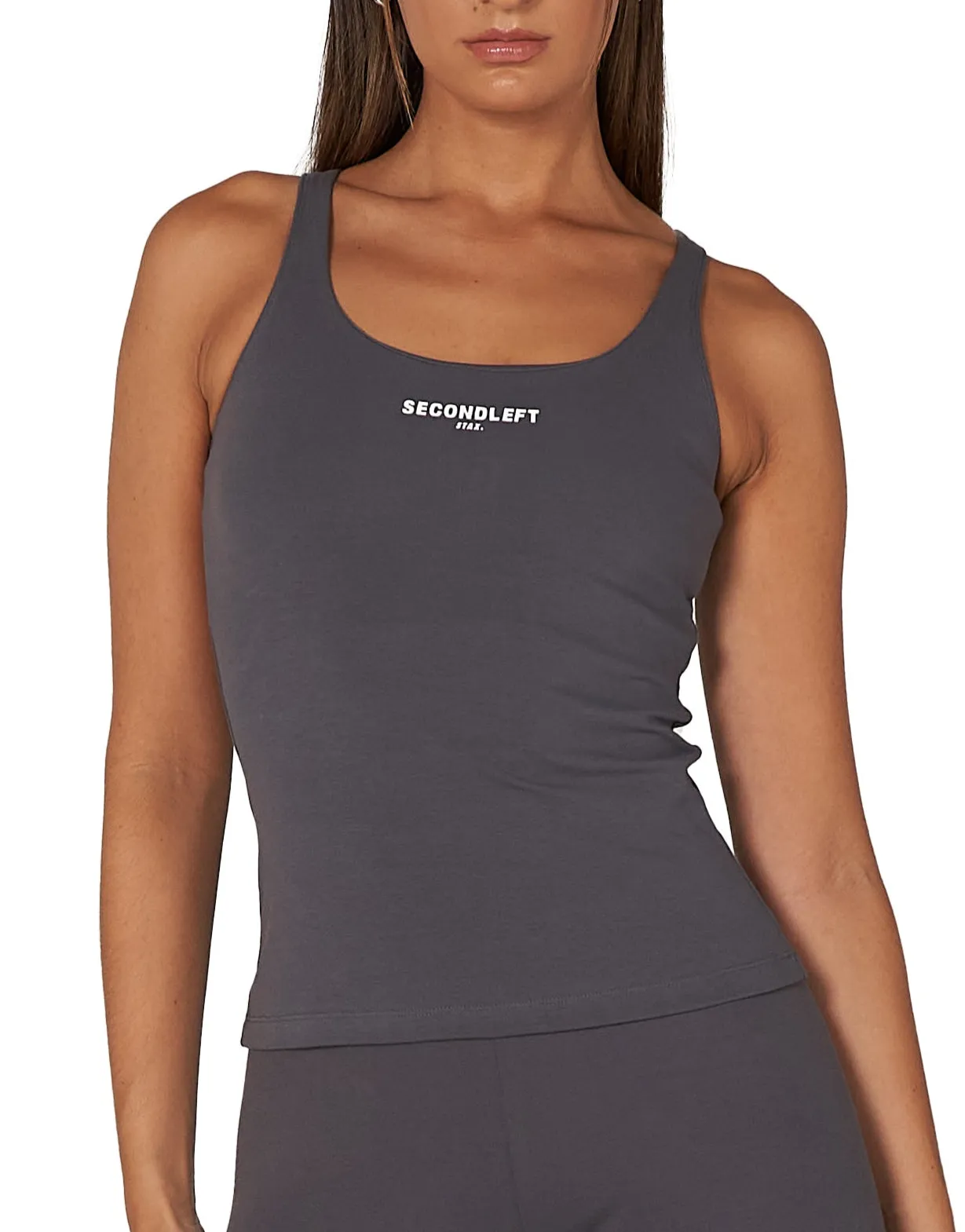 SL BW Scoop Tank Storm - Grey