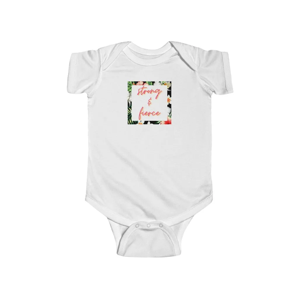 Strong & Fierce Infant Jersey Bodysuit