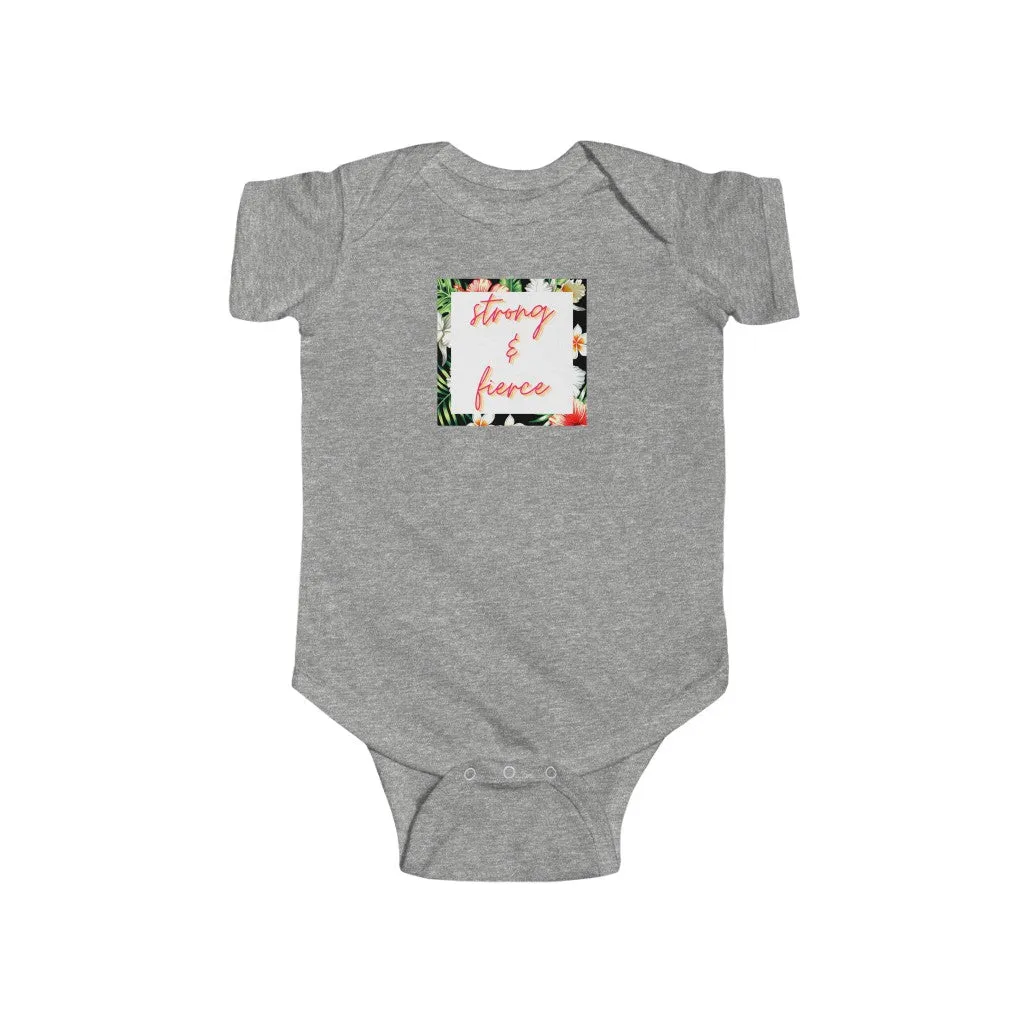 Strong & Fierce Infant Jersey Bodysuit