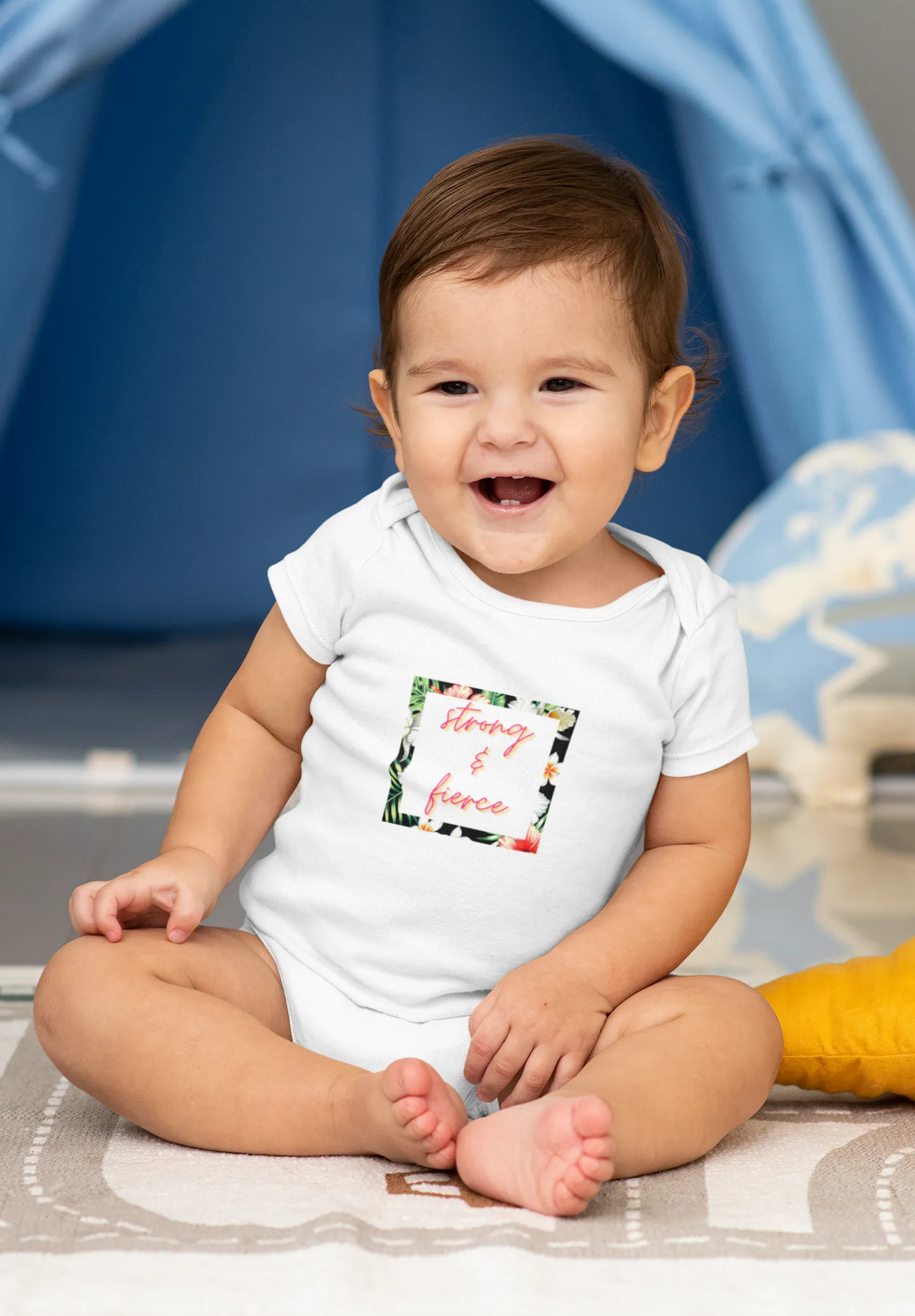 Strong & Fierce Infant Jersey Bodysuit