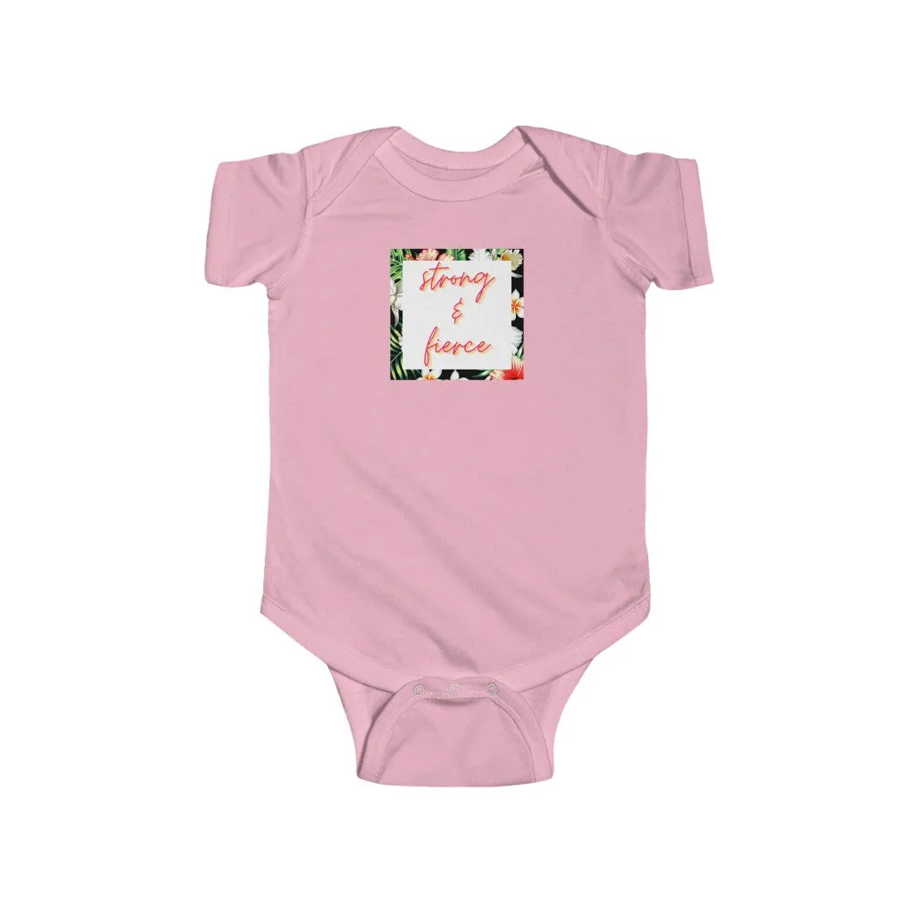 Strong & Fierce Infant Jersey Bodysuit
