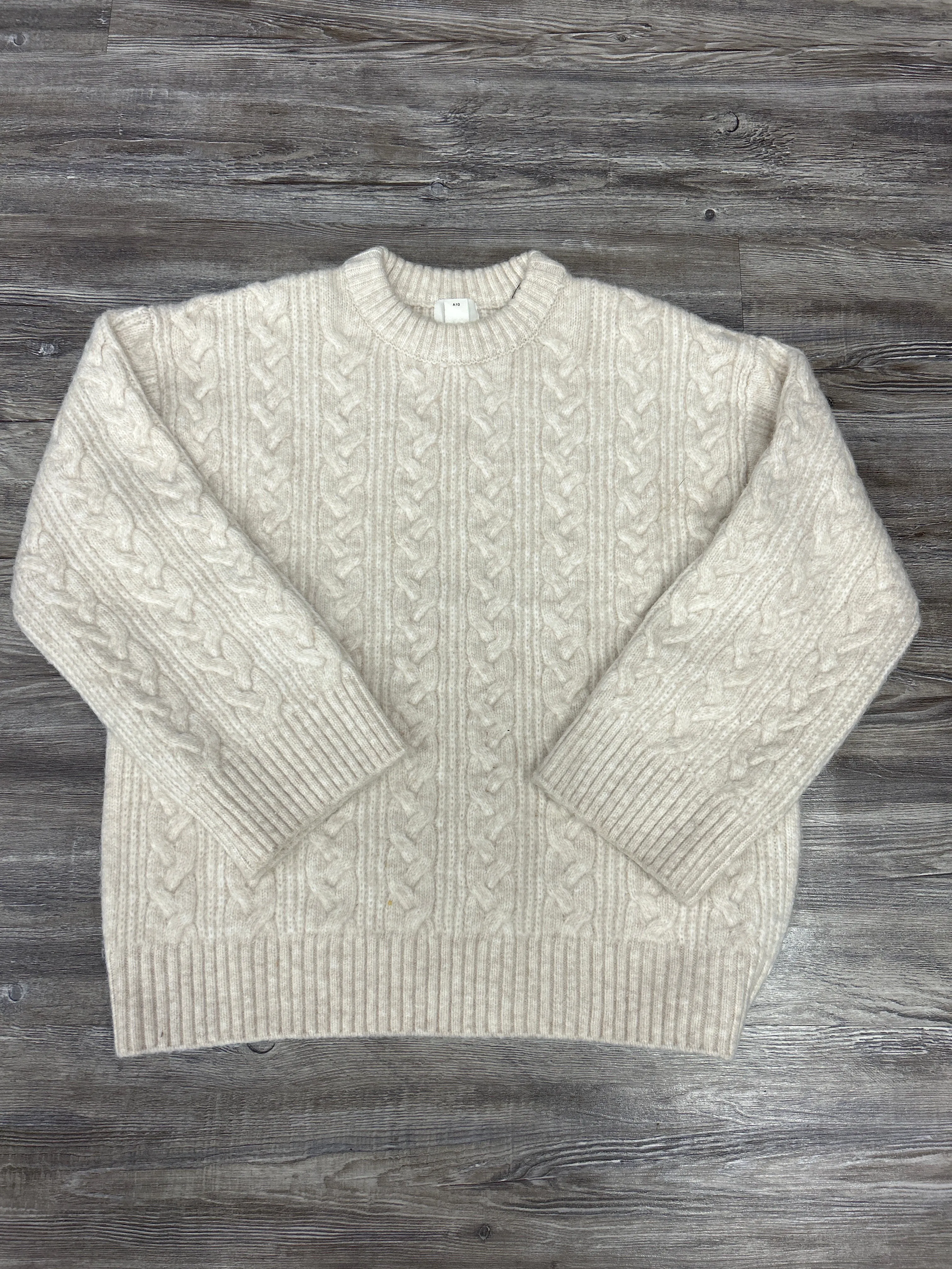 Sweater By H&m In Tan, Size: S