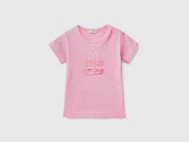 T-shirt in 100% organic cotton