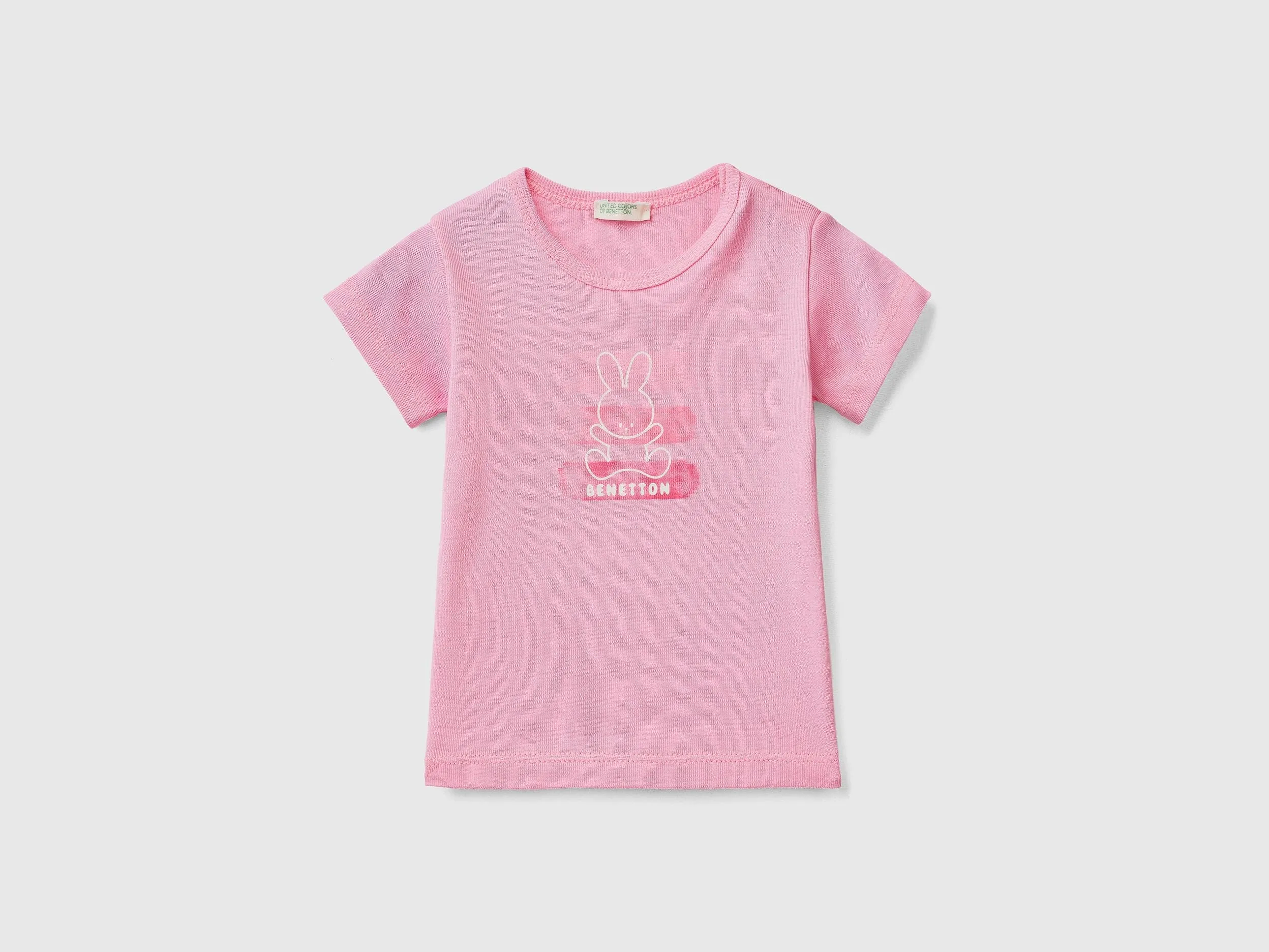 T-shirt in 100% organic cotton
