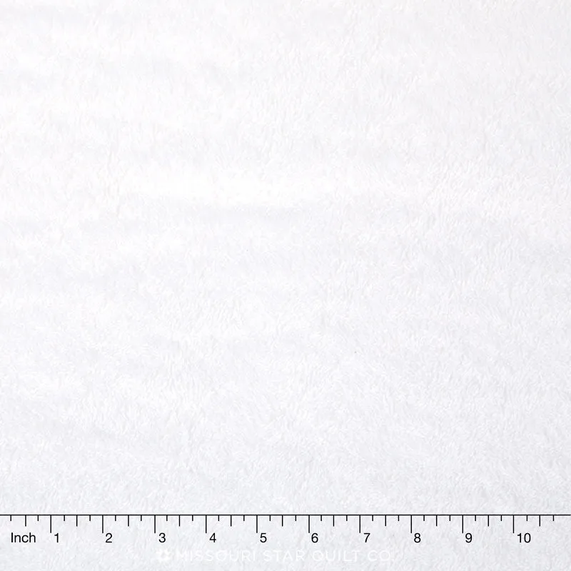 Terry Cloth - Snow White Yardage