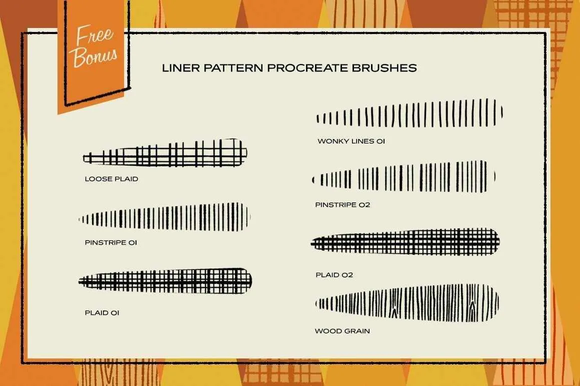 The Complete Mid-Century Brush Collection for Clip Studio Paint