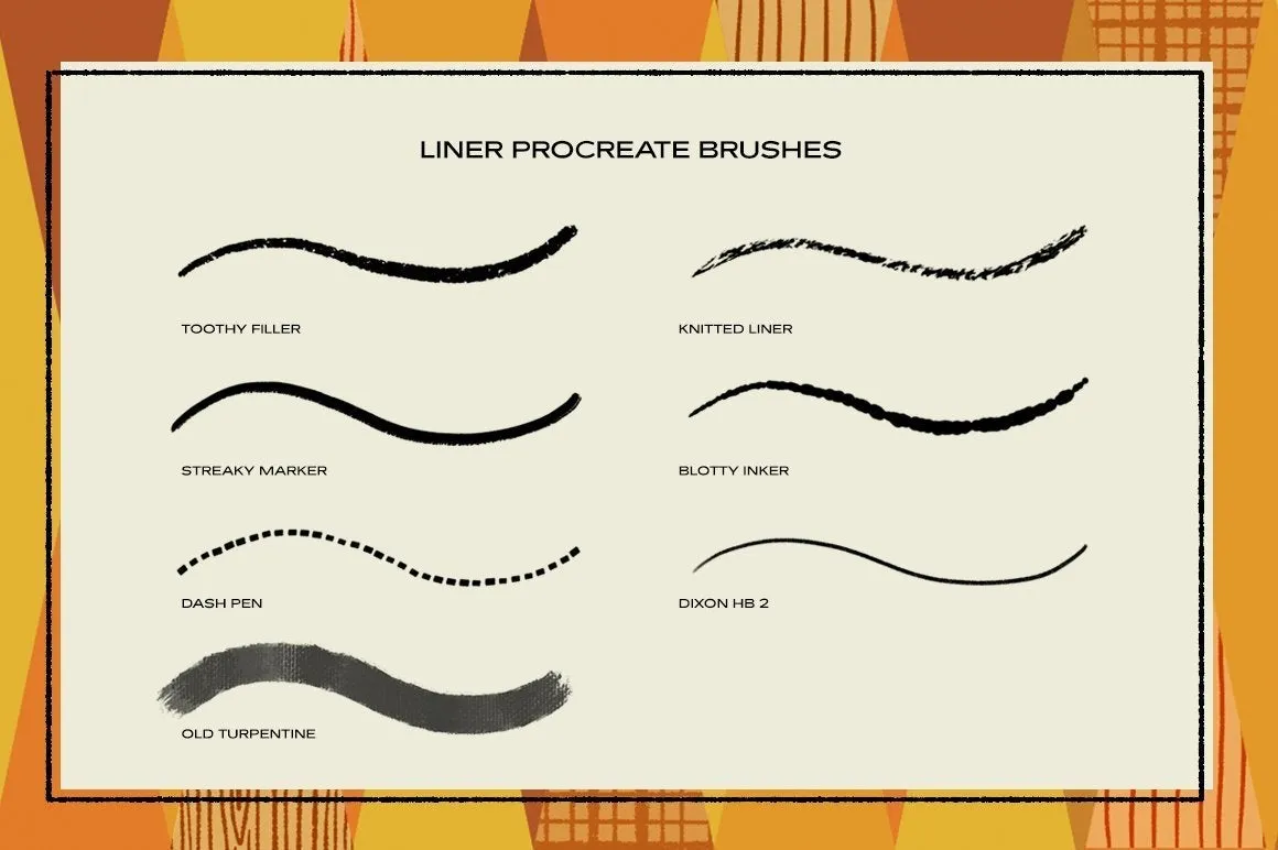 The Complete Mid-Century Brush Collection for Clip Studio Paint