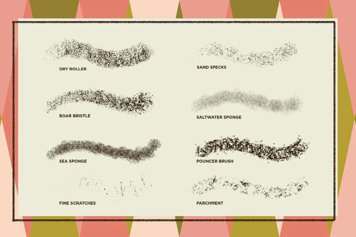 The Complete Mid-Century Brush Collection for Clip Studio Paint