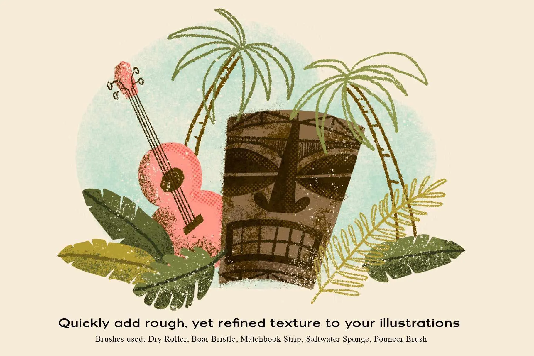 The Complete Mid-Century Brush Collection for Clip Studio Paint