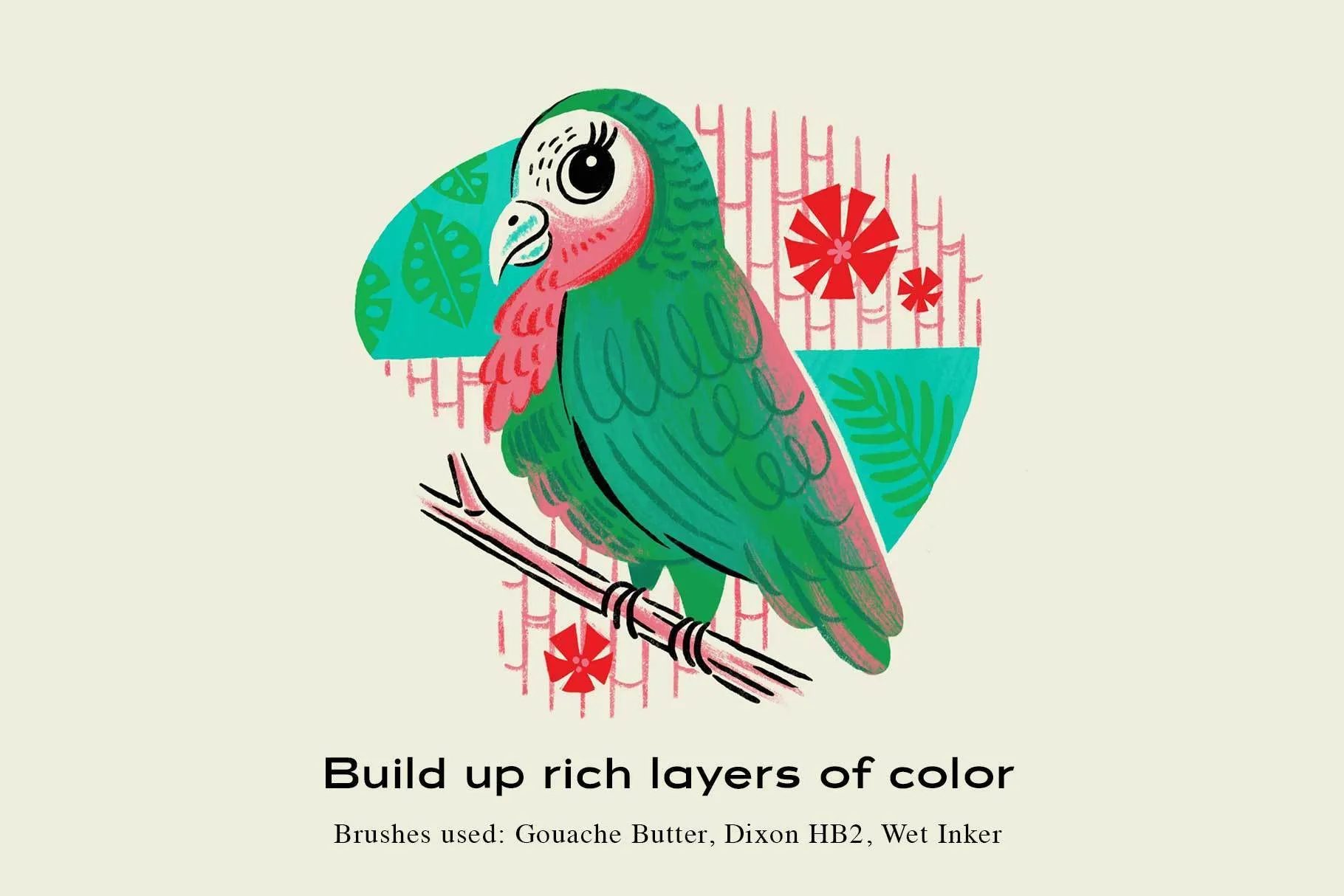 The Complete Mid-Century Brush Collection for Clip Studio Paint
