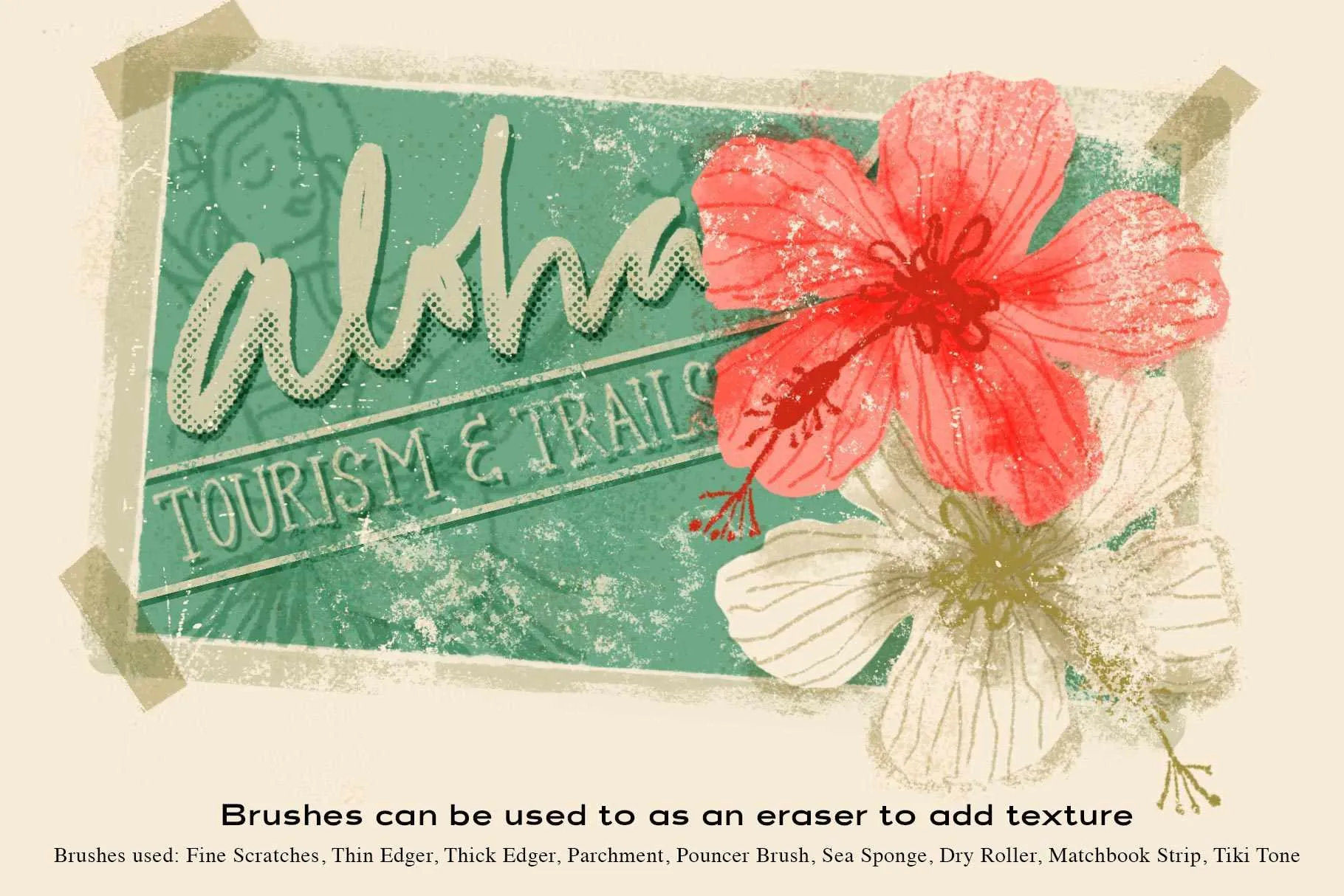 The Complete Mid-Century Brush Collection for Clip Studio Paint