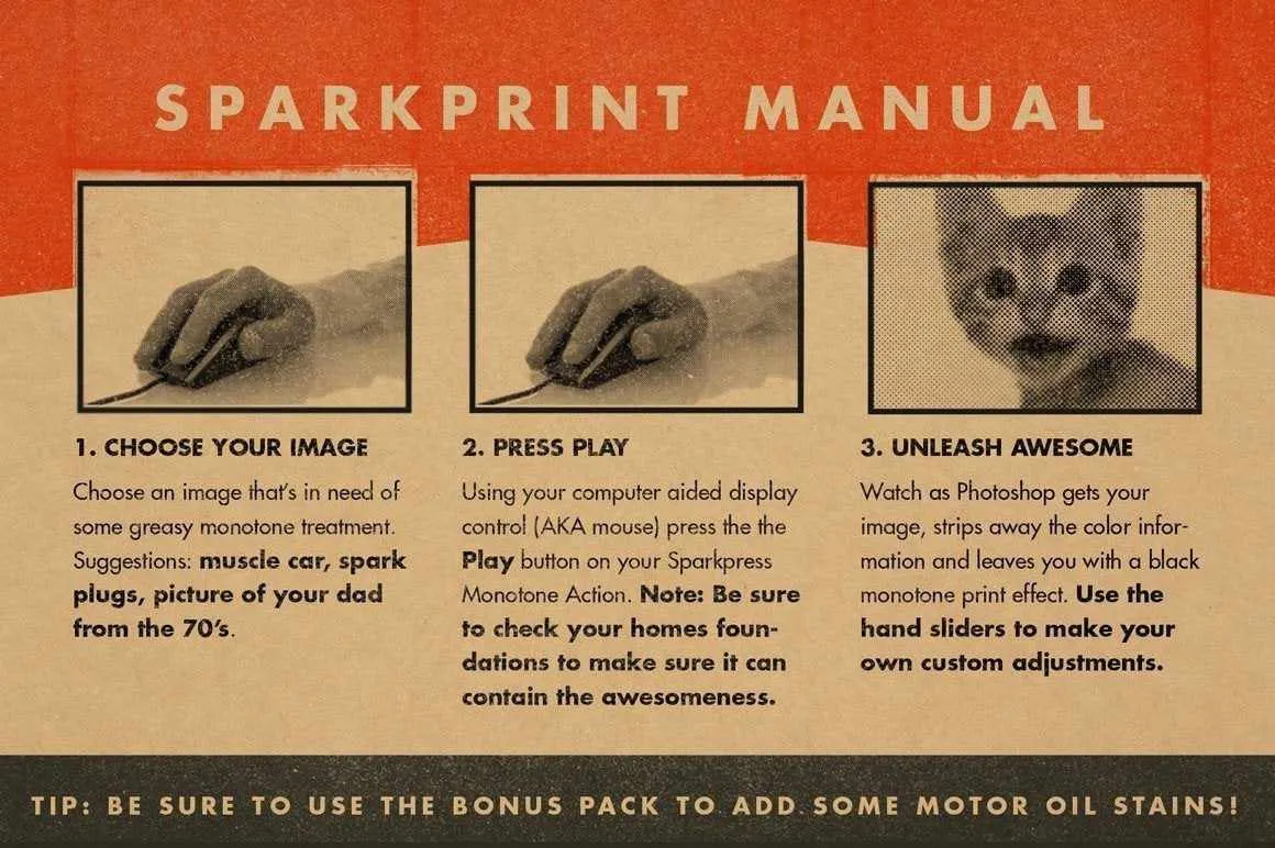 The Mid Century Print Pack Mega Bundle for Adobe Photoshop
