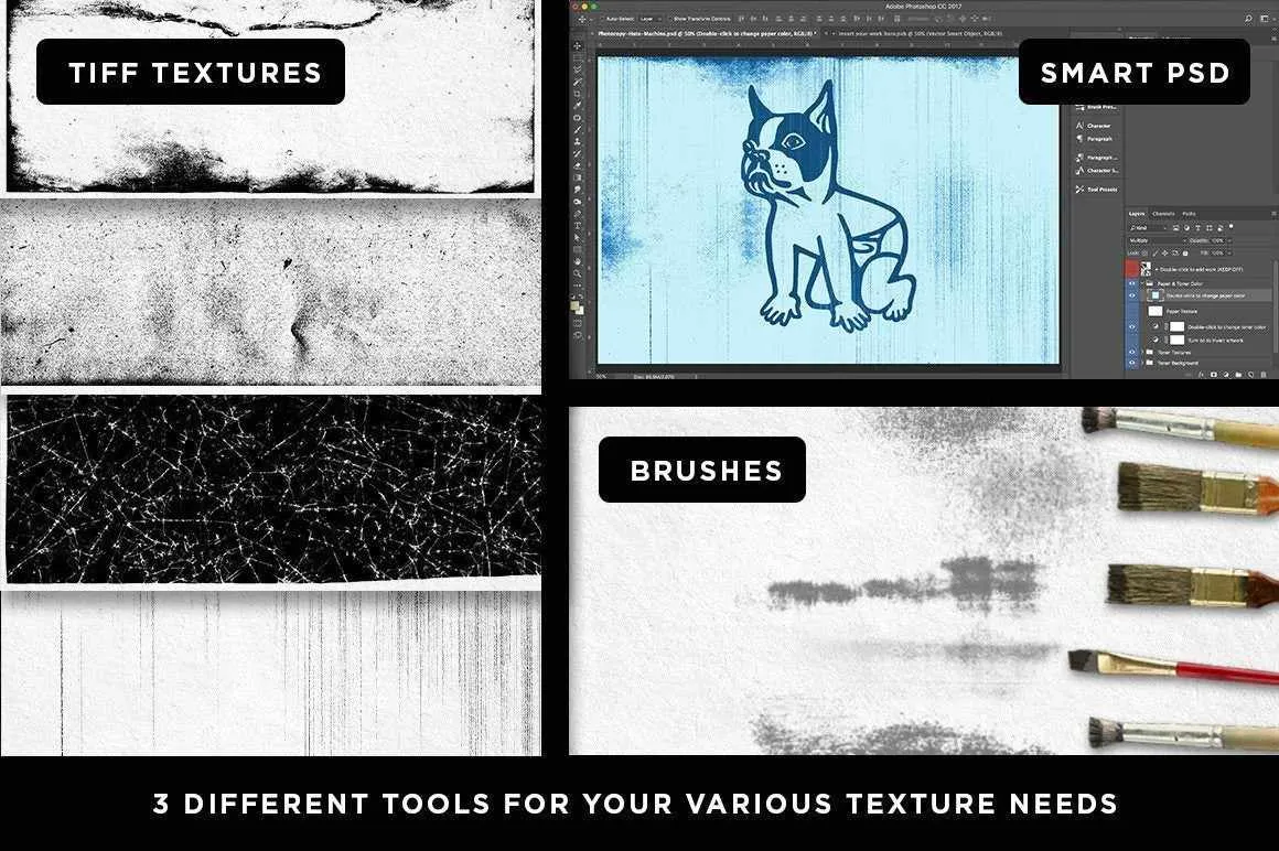 The Photocopy Hate Machine | Photoshop Bundle
