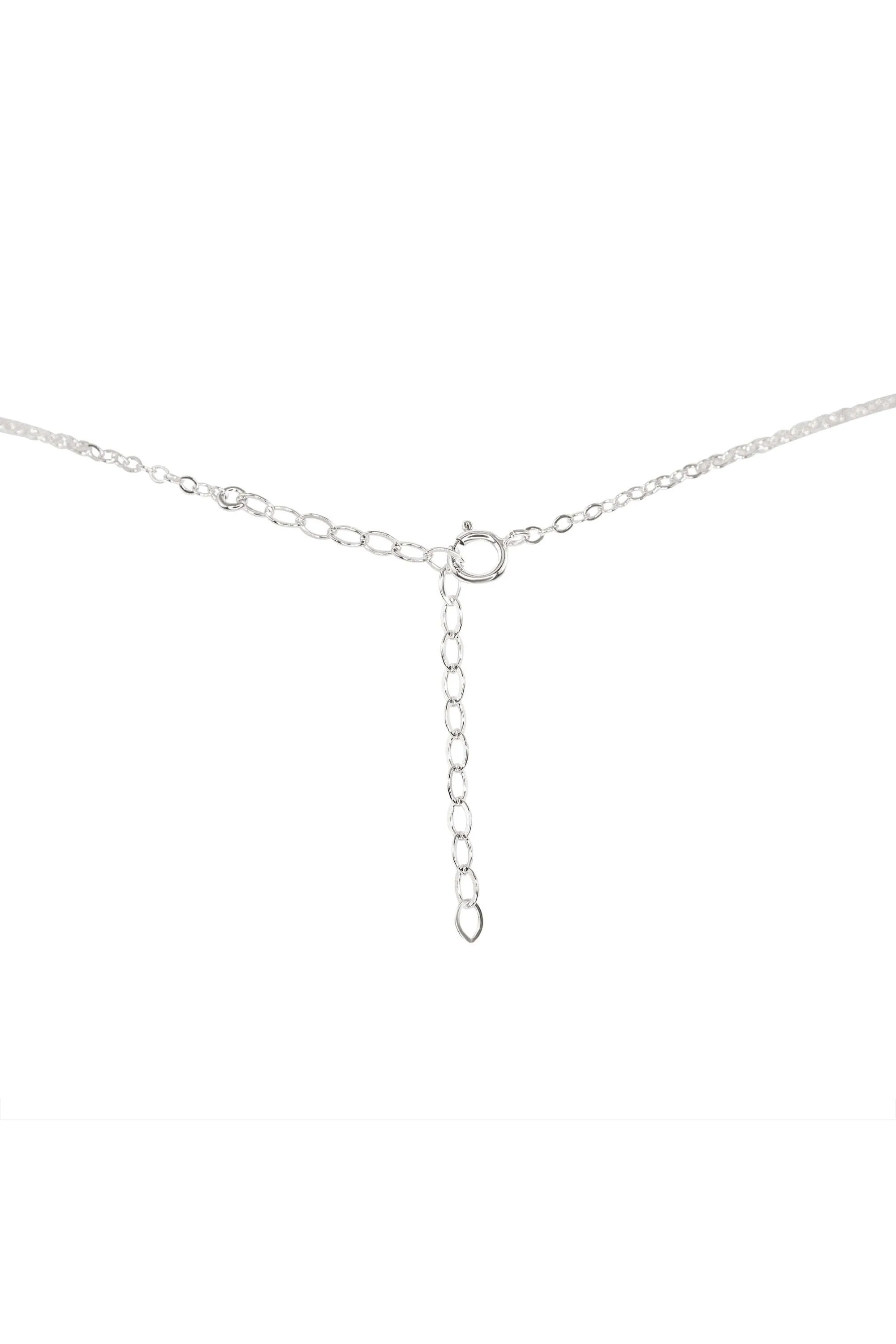 Tiny Raw Quartz Crystal Nugget Choker