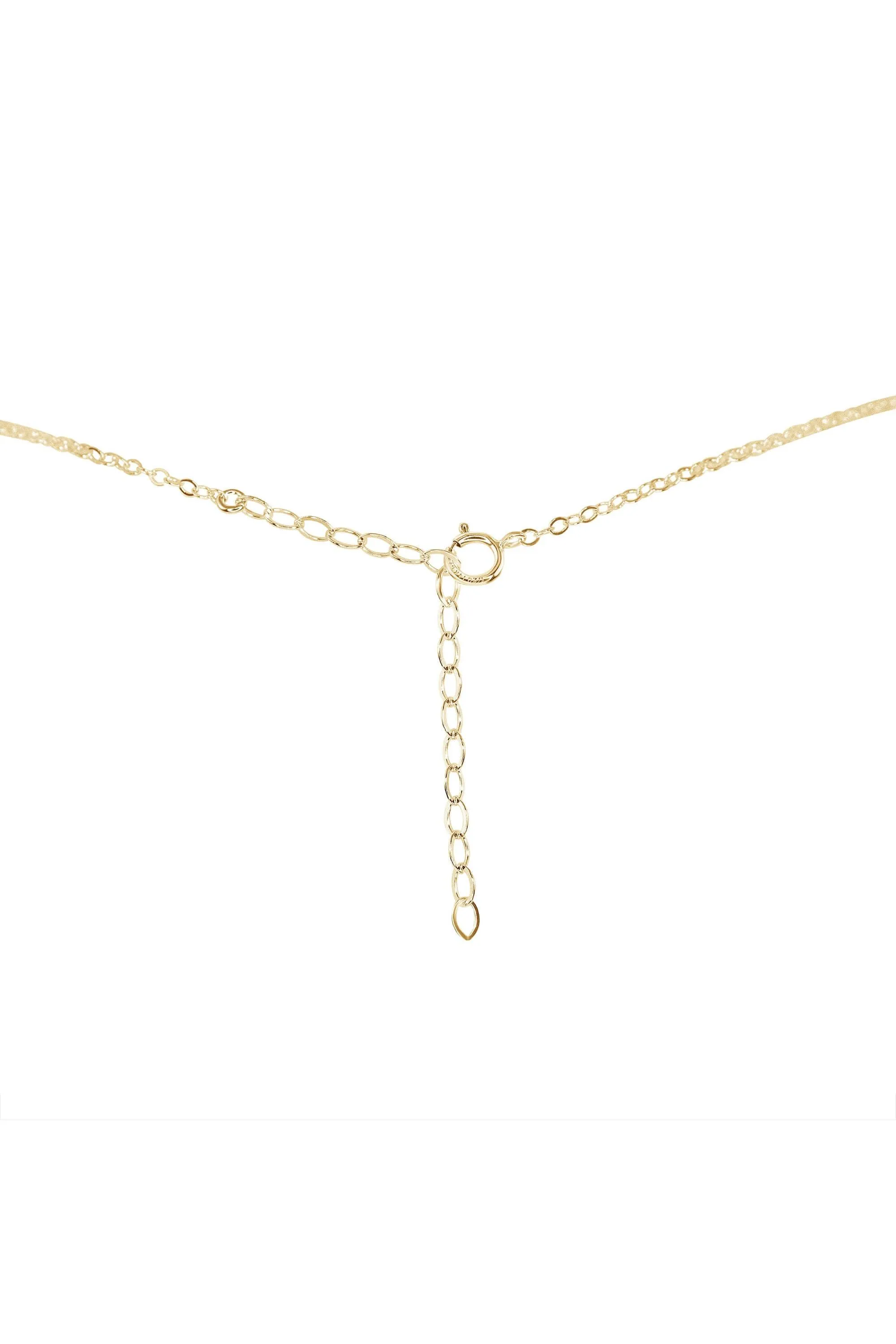 Tiny Raw Quartz Crystal Nugget Choker