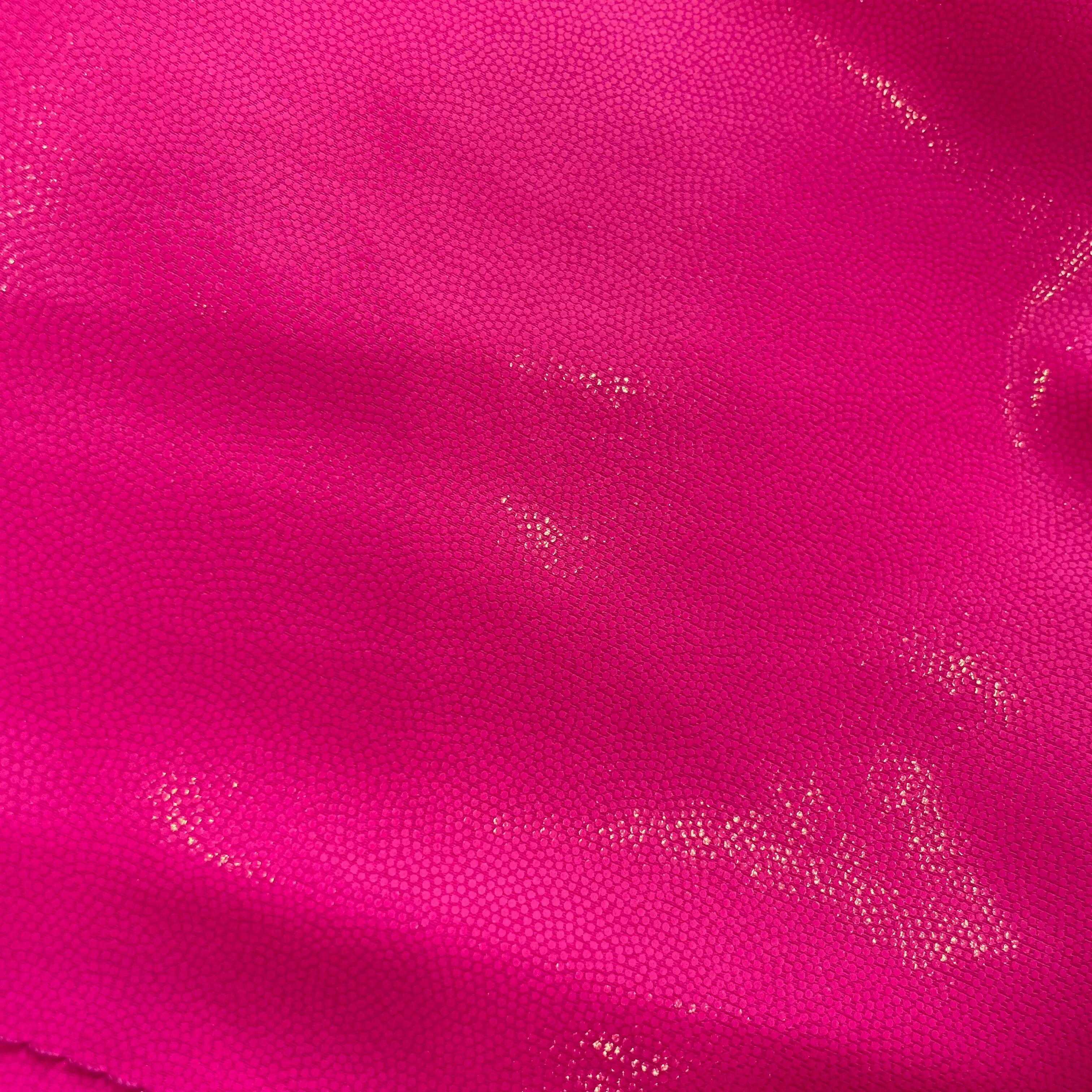 Tween Bottoms | Metallic Biker Shorts- Neon Pink | Dori Creations