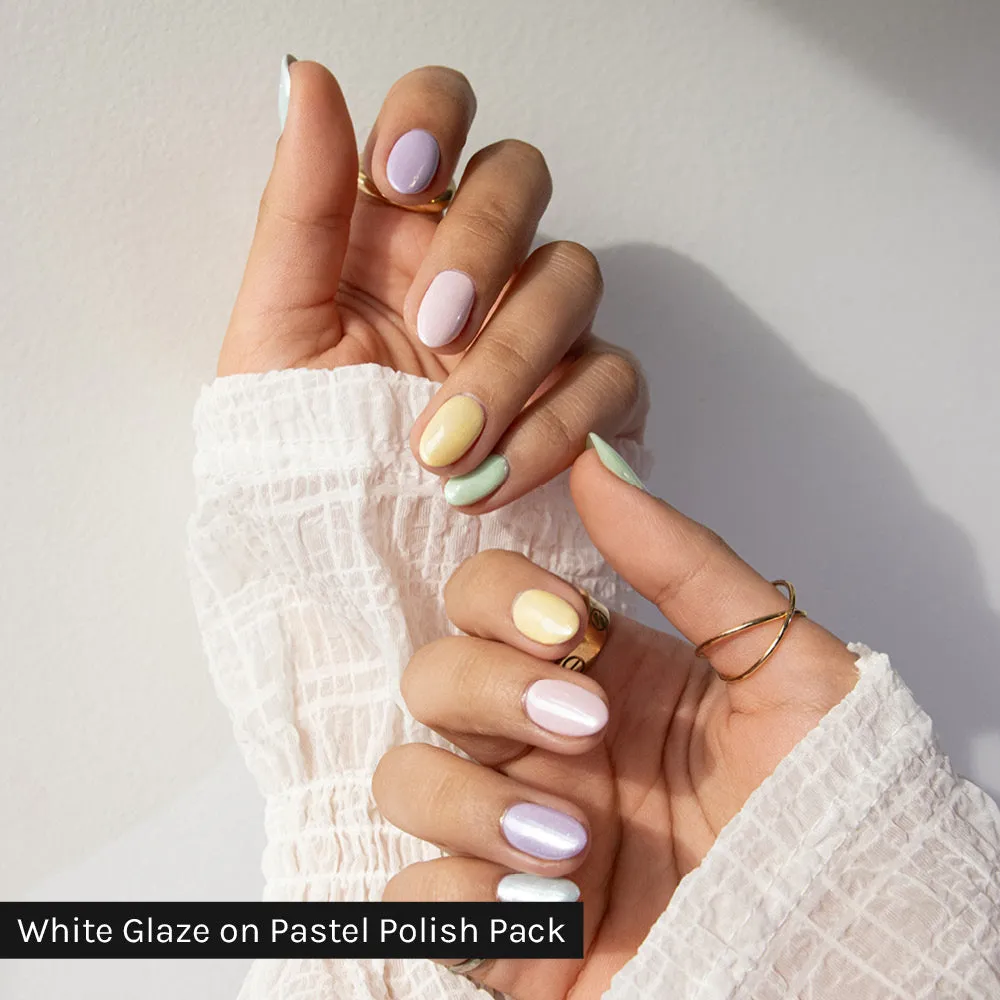 White Glaze Chrome Powder