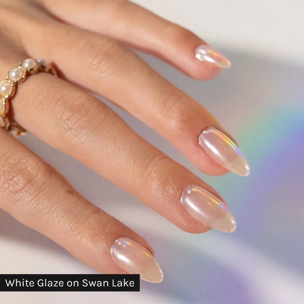 White Glaze Chrome Powder