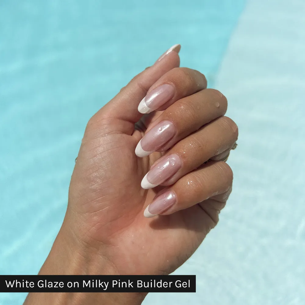 White Glaze Chrome Powder