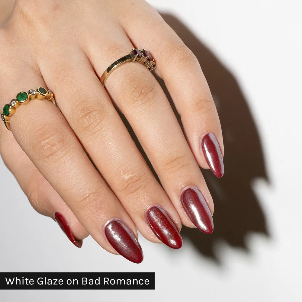 White Glaze Chrome Powder